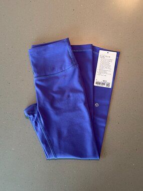 Lululemon Wunder Train High-Rise Tight 25" Wild Indigo 6